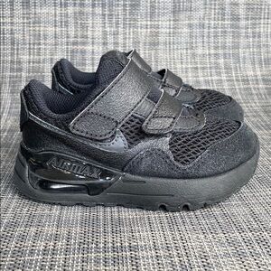 Nike Air Max SYSTM Sneakers 'Black/Antracite' infant toddler Active shoes size 6